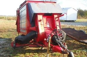 Brouwer Vac 138 Vacuum Sweeper Tow Behind Leaf PTO Driven Dump Trailer 