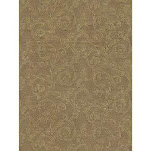 Scroll Gold Wallpaper Mirage Brewster Wallpaper 978 60160 Double Roll 