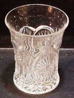 Newly listed EAPG antique pattern drink glass fluted vintage tumbler 
