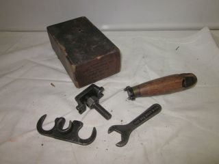 Vintage Perfect Valve Grinding Set Made for Ford Motor Co.