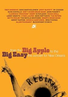 From the Big Apple to The Big Easy   The Concert for New Orleans DVD 
