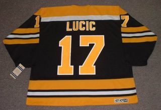 Milan Lucic Boston Bruins Vintage Jersey Large