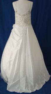   Sale Formal Bridal Wedding Dress Ball Gown Party Prom Ivory 12