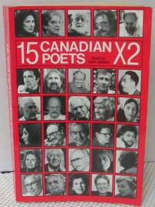 15 Canadian Poets x 2 by Gary Geddes 1988 1993 Print Softcover Poetry 