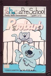 Roobarb Cartoon Richard Briers and Custard Big Box VHS
