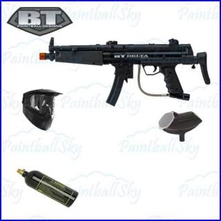 BT Delta Tactical Paintball Marker Gun CQB Sniper Package