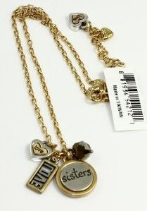 Brighton SISTER LOVE Charm Necklace   NWT