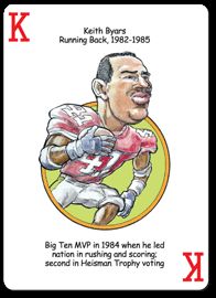 Football Playing Cards For Ohio State Buckeye Fans Includes: