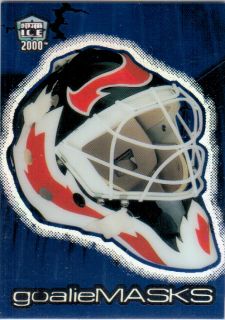99 00 Dynagon Ice BRODEUR Masks 7 New Jersey Devils MARTIN Pacific 