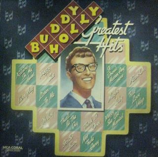Buddy Holly Vinyl LP Greatest Hits UK CDLM 8007 MCA VG