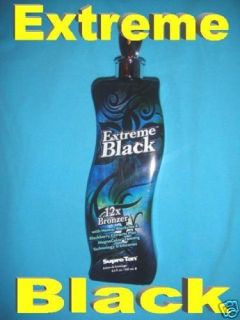   Extreme Black Tanning Bed Lotion with 12 Bronzers 676280014220