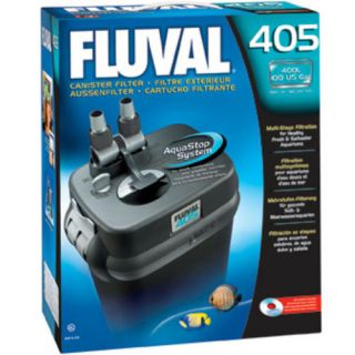 Fluval 405 Canister Aquarium Power Filter 340 GPH A216