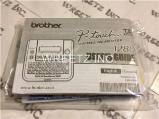 Brother PT 1280SR P Touch Home and Office Labeler Label Maker 
