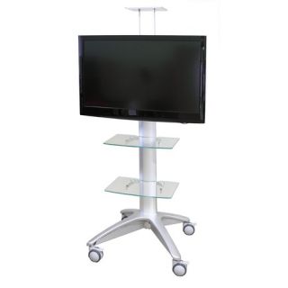 Buhl Rolling Flat Panel TV Stand for 37 to 55 Panels SFP 55