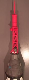 this is the dr zooch rockets mercury redstone flying model rocket kit 