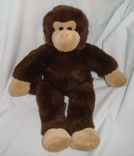Build A Bear Brown Tan Plush Monkey Ape Sound 16