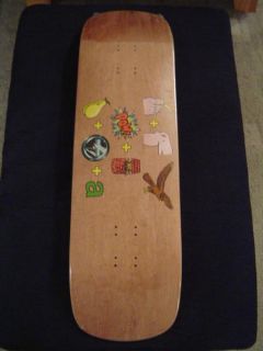 Powell Peralta Tony Hawk Pictograph Skateboard Brown Stain