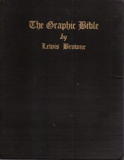 Vtg 1929 The Graphic Bible by Lewis Browne