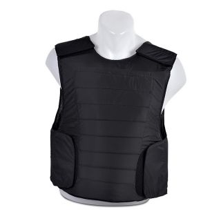 Black Bullet Proof Concealed Body Vest Armor Tactical