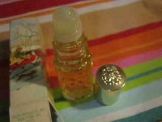 Vtg Avon SWEET Fragrance & Bottle Orig Box Somewhere Perfume Rollette 
