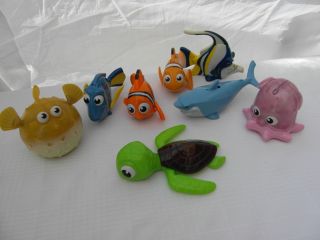   Nemo Complete Set 8 Figures¤pearl¤dory¤gill¤bruce¤squirt¤