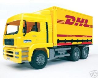 Bruder Toys Man DHL Container Truck New Pro Series