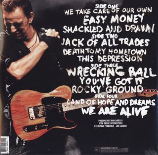 Bruce Springsteen   Wrecking Ball (2x12 LP, 180 Gram Vinyl + CD Album 