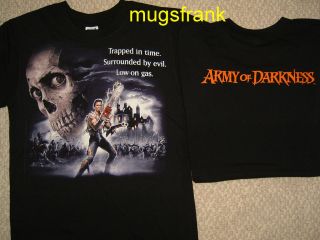 Army of Darkness Ash Jumbo Skull Bruce Campbell Shirt