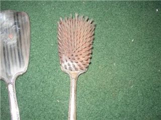 Webster Sterling Silver Vintage Mirror and Hair Brush