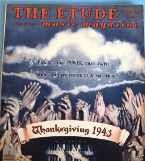  The Etude Music Magazine November 1943