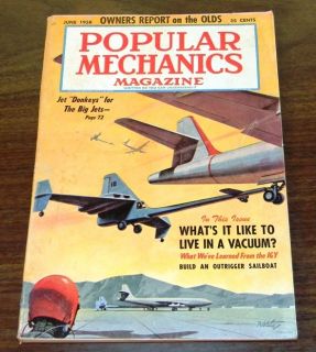  Popular Mechanics Magazine June 1958