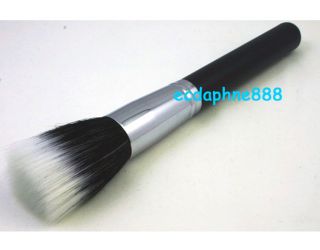 Makeup Cosmetic Duo Fiber Powder Stippler Brush 187 Black