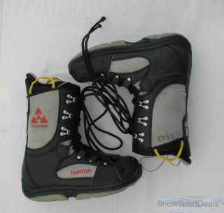 used burton progression snowboard boot men s size 9