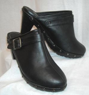 new in box lane bryant clog mules shoes sz 12w black