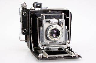 Busch Pressman Model D 4x5 Field Camera Kodak Ektar 127mm f/4.7