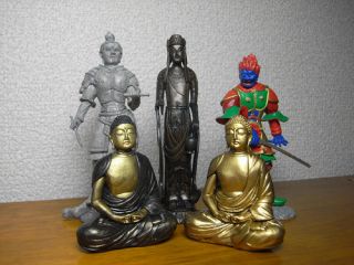Japanese Buddha Collection 3 Koumokuten Statue Figure