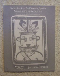 Butterfield Native American Pre Columbian Tribal Art