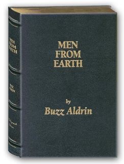 Buzz Aldrin SIGNED MenFromEarth 400 BOOK COA Pic MINT NASA Neil 