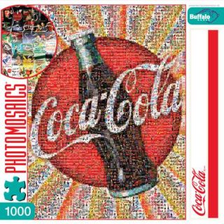 Buffalo Games 10547 Photomosaic Coca Cola 1000 Piece Jigsaw Puzzle 