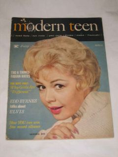   Teen Magazine Volume 2 5 July 1959 Edd Byrnes Talks About Elvis