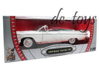 Yat Ming 1959 Buick Electra 225 Convertible 1 18 Diecast White