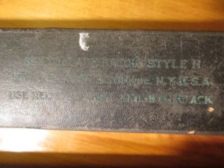   1909 E Weck Co Shaving Kit w Built in Strops Straight Razor Box