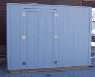 x10 Wood Construction Storage Shed Yard Building