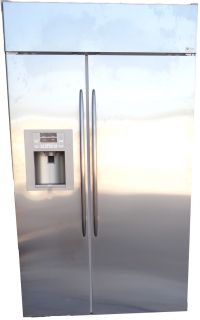   PSB48YSXSS 48 Inch Side by Side Built In Refrigerator Stainless Steel