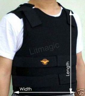 Body Bullet Bullet Proof Vest Level IIIA Armor Kevlar Defense NIJ 