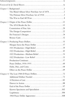   Book Peace Dollars, 2nd Ed. (Price, ID, Grading) by Roger Burdette