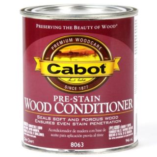 cabot interior pre stain wood conditioner is ideal for use on porous 