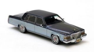 Cadillac Fleetwood Brougham 2 Tone Blue 1980 Neo Scale 1 43 43556 