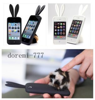 Pcs Hot Soft Rabbit Bunny Silicone Case Cover Skin for iPod Touch 4 