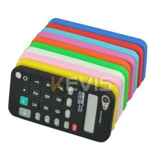 Cool Calculator Silicone Cover Case For Apple Ipod Touch 5 5th